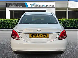 Used 2015 Mercedes-Benz C Class Se Executive White - Interior and Exterior details 4