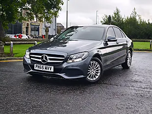 Used 2015 Mercedes-Benz C Class Se Grey - Interior and Exterior details 2