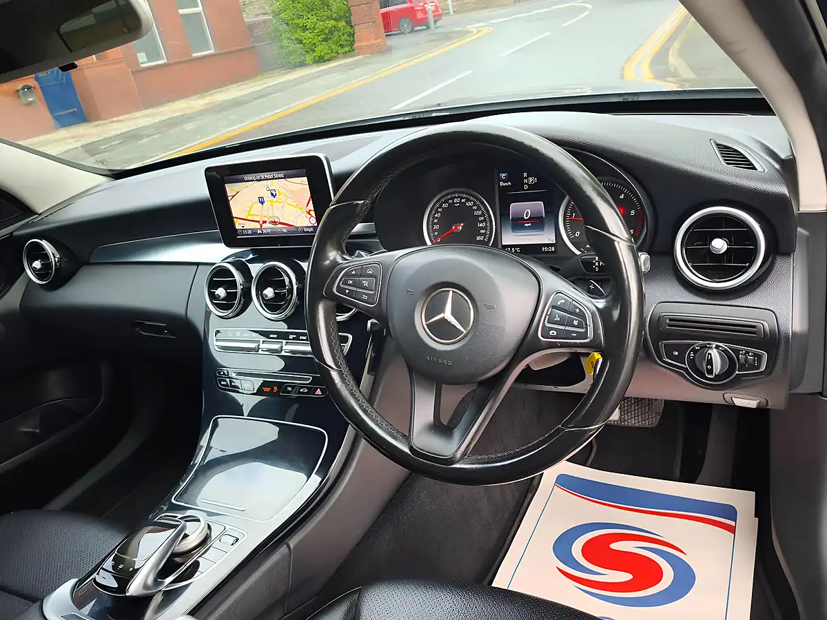 Used 2015 Mercedes-Benz C Class Se Grey - Interior and Exterior details 4