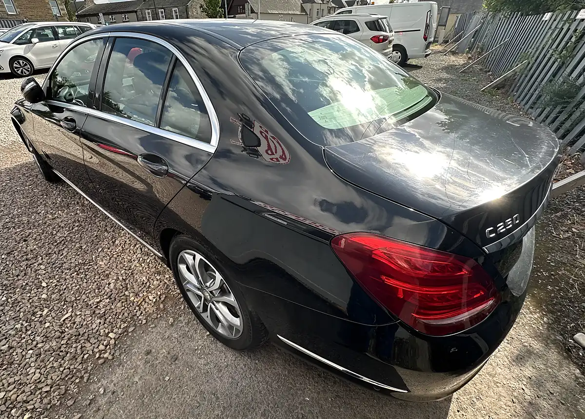 Used 2015 Mercedes-Benz C Class Sport Black - Interior and Exterior details 11