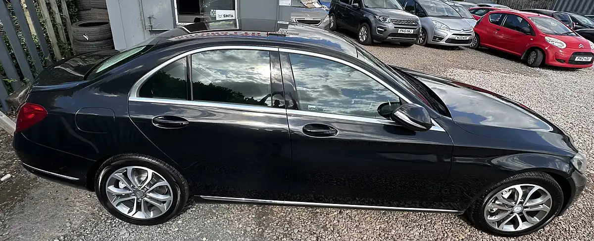 Used 2015 Mercedes-Benz C Class Sport Black - Interior and Exterior details 16