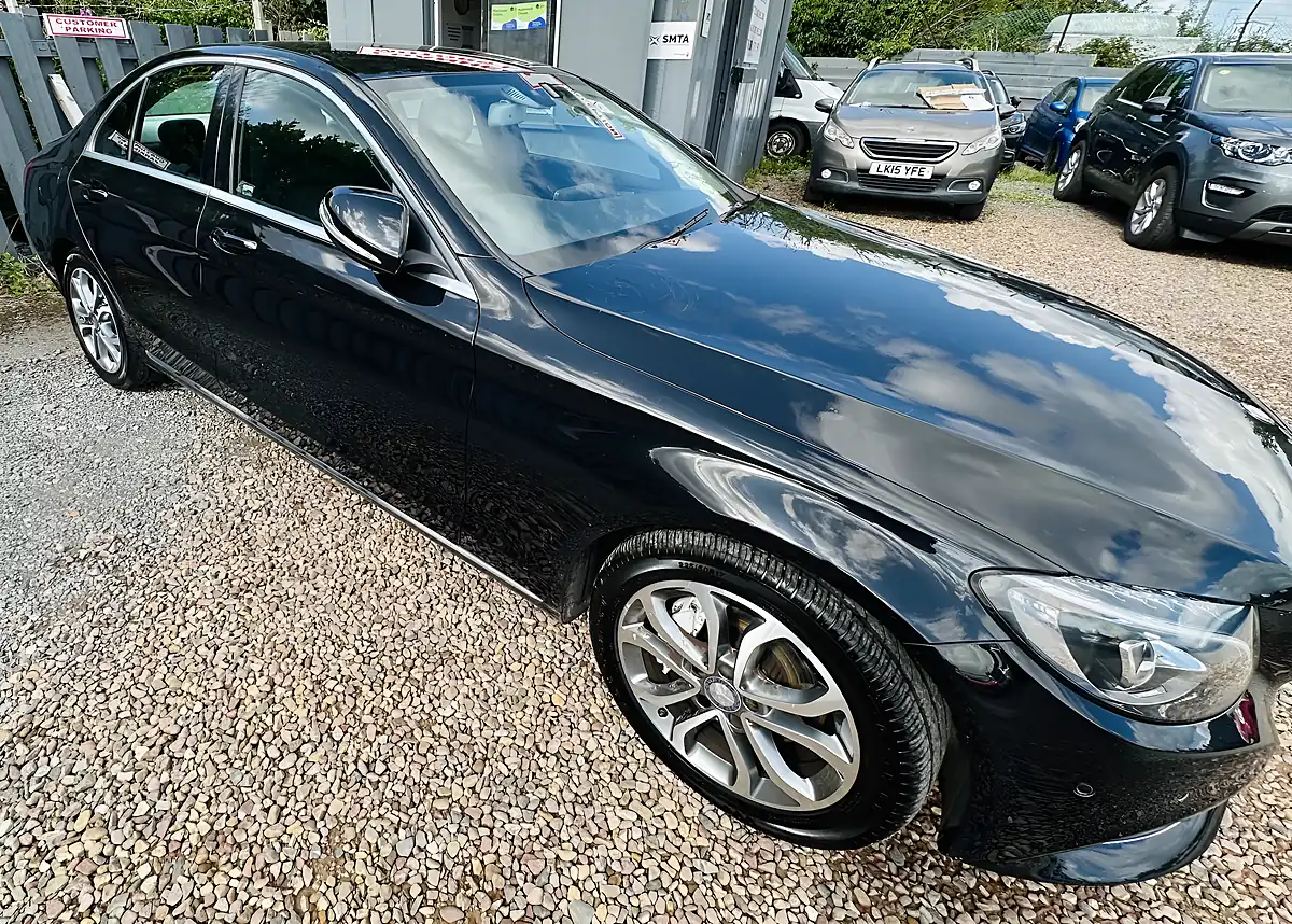 Used 2015 Mercedes-Benz C Class Sport Black - Interior and Exterior details 3