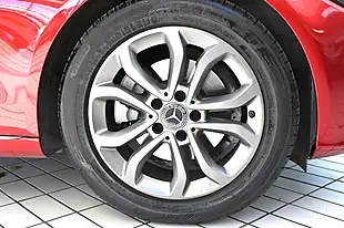 Used 2015 Mercedes-Benz C-Class Sport Hyacinth Red - Interior and Exterior details 10