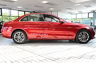 Used 2015 Mercedes-Benz C-Class Sport Hyacinth Red - Interior and Exterior details 12