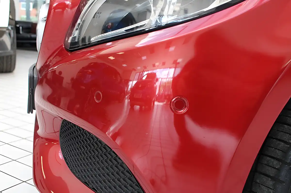 Used 2015 Mercedes-Benz C-Class Sport Hyacinth Red - Interior and Exterior details 20