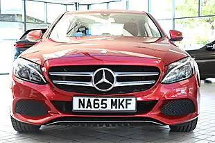 Used 2015 Mercedes-Benz C-Class Sport Hyacinth Red - Interior and Exterior details 7