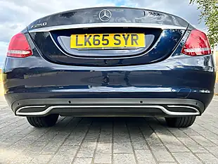 Used 2015 Mercedes-Benz C Class Sport (premium Plus) Blue - Interior and Exterior details 11