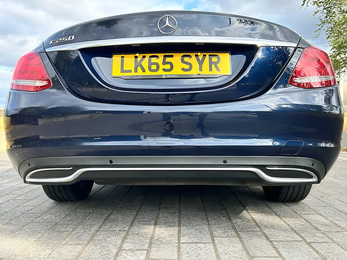 Used 2015 Mercedes-Benz C Class Sport (premium Plus) Blue - Interior and Exterior details 11