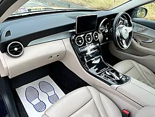 Used 2015 Mercedes-Benz C Class Sport (premium Plus) Blue - Interior and Exterior details 12