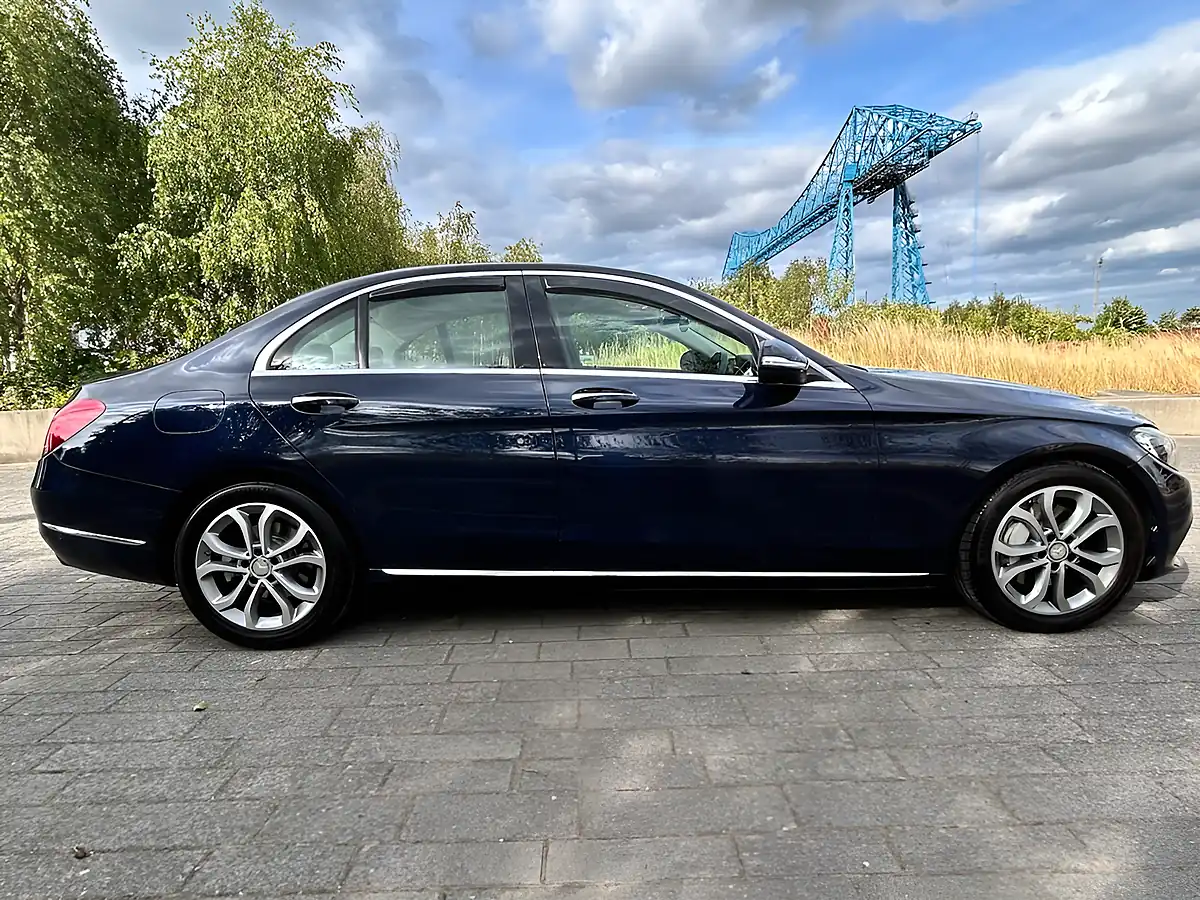 Used 2015 Mercedes-Benz C Class Sport (premium Plus) Blue - Interior and Exterior details 2