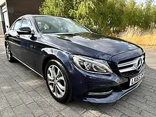 Used 2015 Mercedes-Benz C Class Sport (premium Plus) Blue - Interior and Exterior details 5