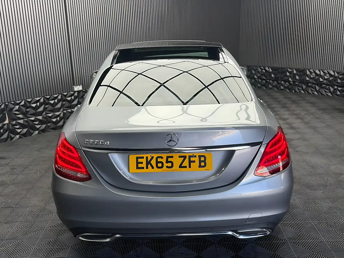 Used 2015 Mercedes-Benz C Class Sport (premium) Silver - Interior and Exterior details 10