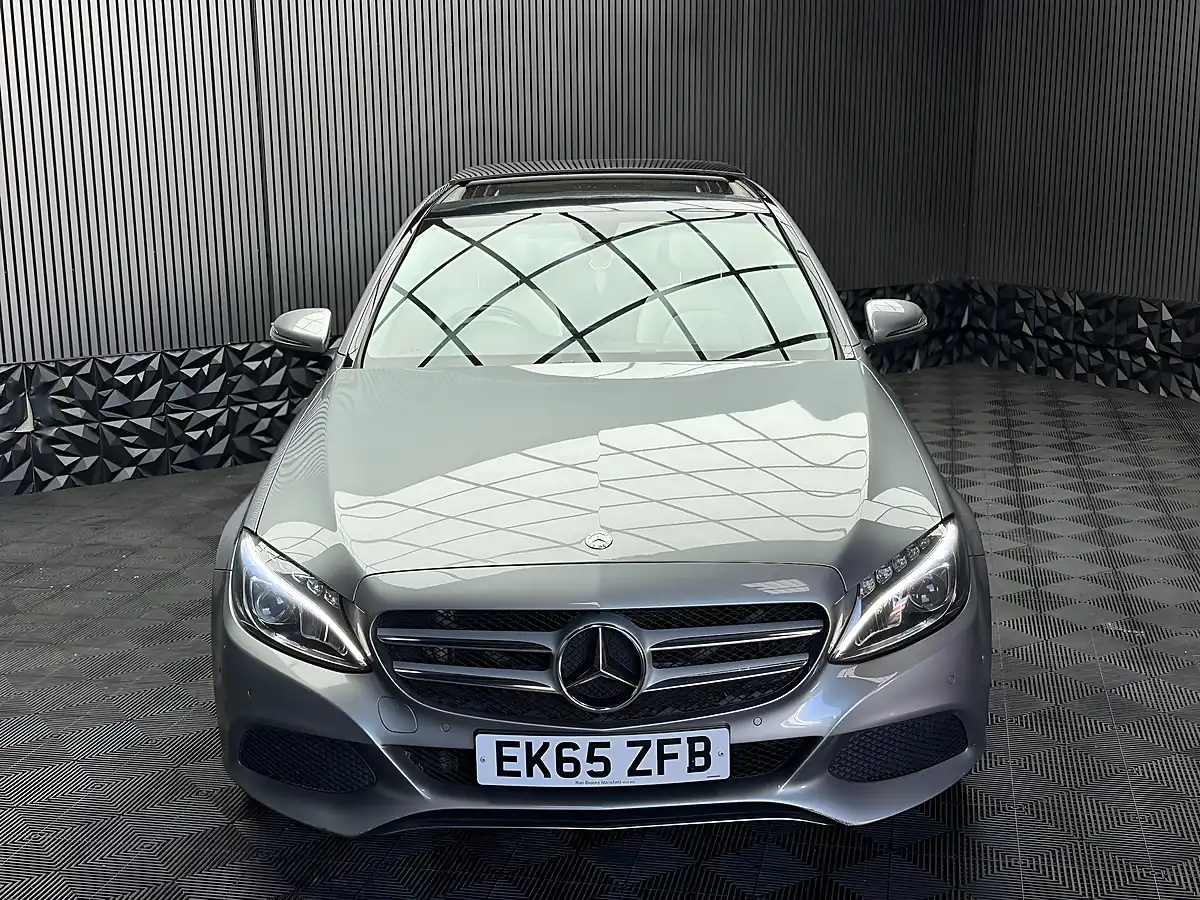 Used 2015 Mercedes-Benz C Class Sport (premium) Silver - Interior and Exterior details 2