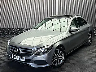 Used 2015 Mercedes-Benz C Class Sport (premium) Silver - Interior and Exterior details 3