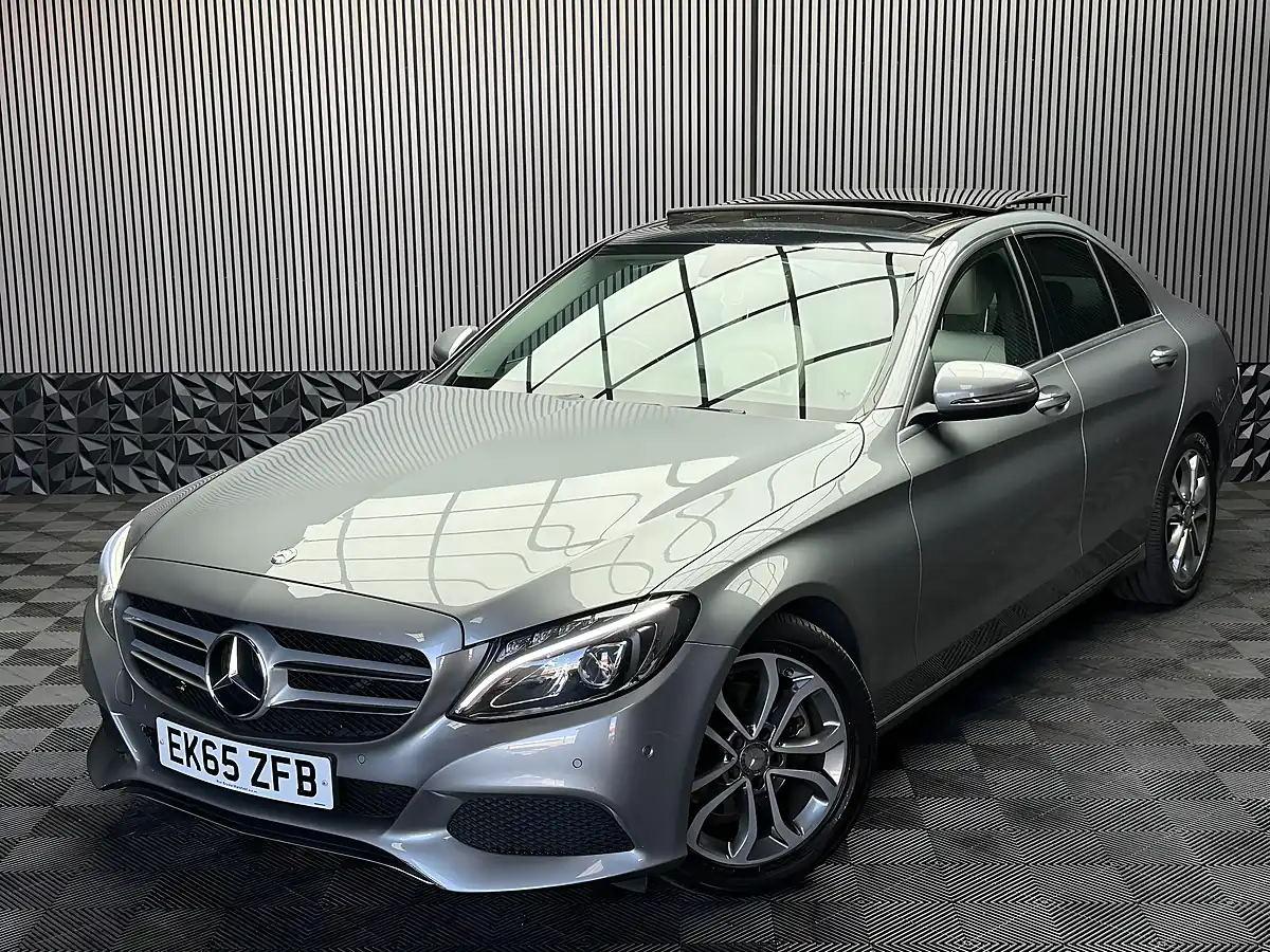 Used 2015 Mercedes-Benz C Class Sport (premium) Silver - Interior and Exterior details 3
