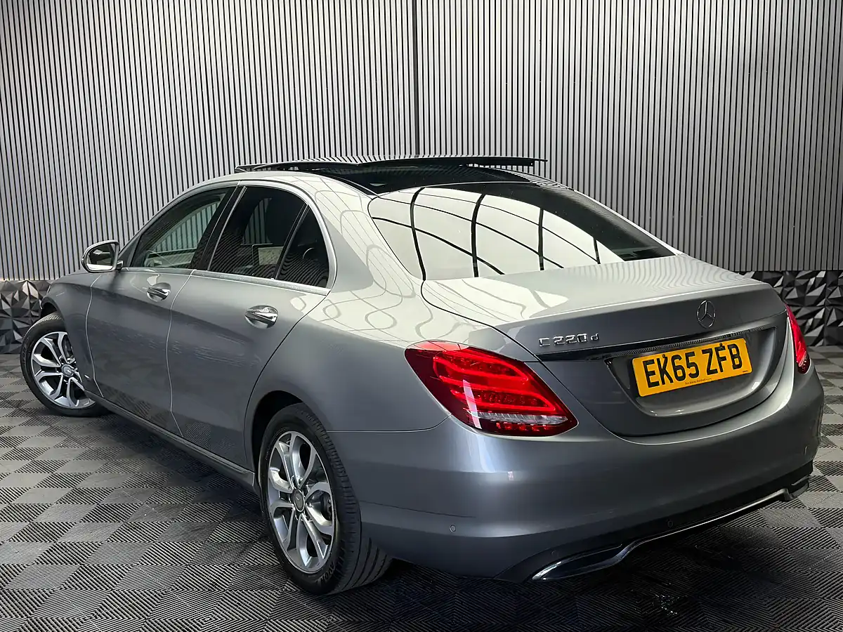 Used 2015 Mercedes-Benz C Class Sport (premium) Silver - Interior and Exterior details 4
