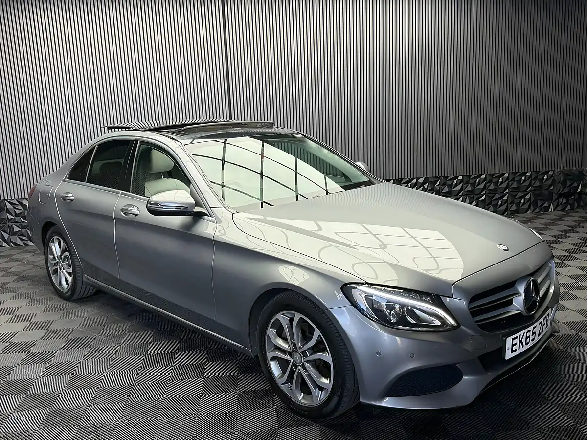 Used 2015 Mercedes-Benz C Class Sport (premium) Silver - Interior and Exterior details 7