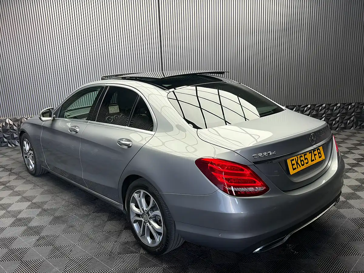 Used 2015 Mercedes-Benz C Class Sport (premium) Silver - Interior and Exterior details 9