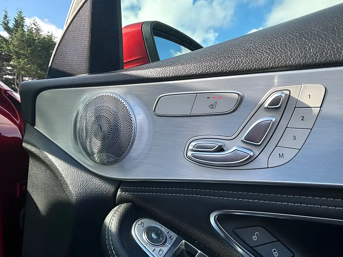 Used 2015 Mercedes-Benz C Class Sport Red - Interior and Exterior details 15