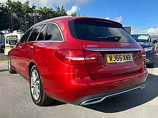 Used 2015 Mercedes-Benz C Class Sport Red - Interior and Exterior details 4