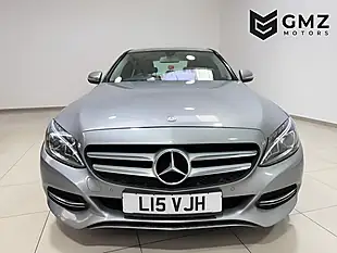 Used 2015 Mercedes-Benz C-Class Sport Silver - Interior and Exterior details 2