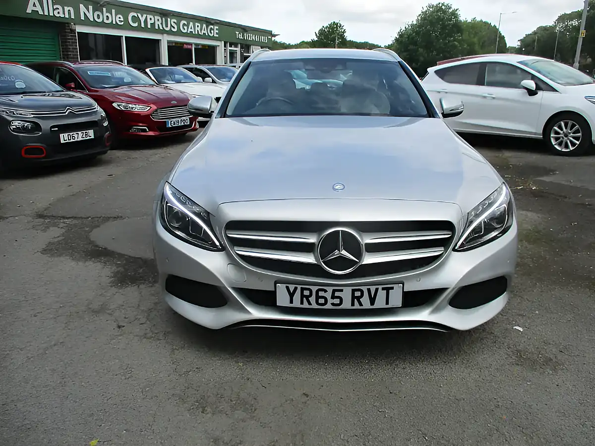 Used 2015 Mercedes-Benz C Class Sport Silver - Interior and Exterior details 2