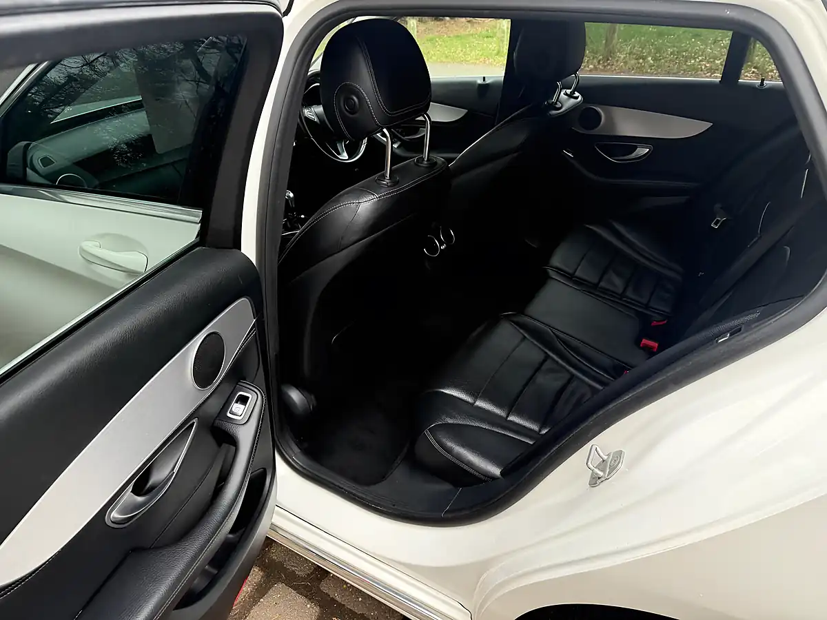 Used 2015 Mercedes-Benz C Class Sport White - Interior and Exterior details 15