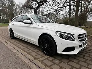 Used 2015 Mercedes-Benz C Class Sport White - Interior and Exterior details 2