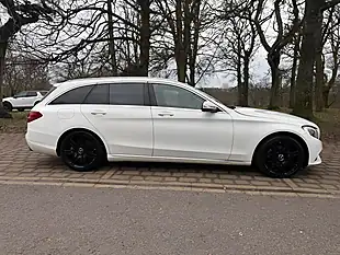 Used 2015 Mercedes-Benz C Class Sport White - Interior and Exterior details 6