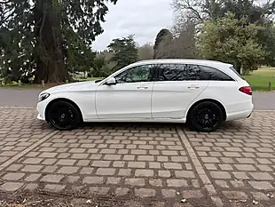 Used 2015 Mercedes-Benz C Class Sport White - Interior and Exterior details 7