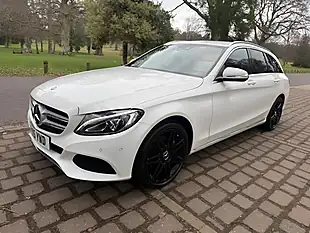 Used 2015 Mercedes-Benz C Class Sport White - Interior and Exterior details 8