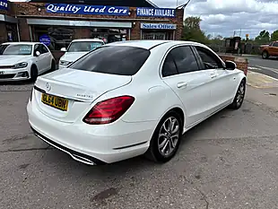 Used 2015 Mercedes-Benz C Class Sport White - Interior and Exterior details 13