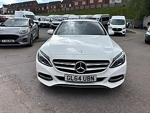 Used 2015 Mercedes-Benz C Class Sport White - Interior and Exterior details 4
