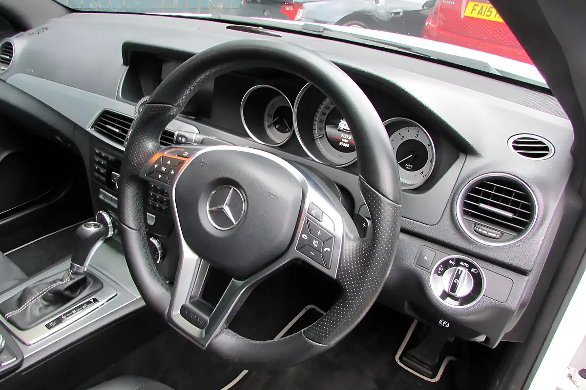 Used 2015 Mercedes-Benz C250 Sport Edition Premium Plus White - Interior and Exterior details 13