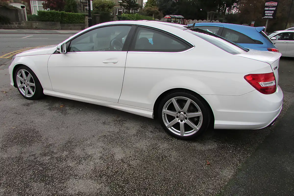 Used 2015 Mercedes-Benz C250 Sport Edition Premium Plus White - Interior and Exterior details 16