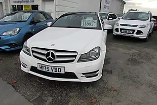 Used 2015 Mercedes-Benz C250 Sport Edition Premium Plus White - Interior and Exterior details 5