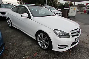 Used 2015 Mercedes-Benz C250 Sport Edition Premium Plus White - Interior and Exterior details 6