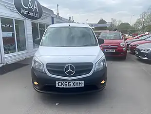 Used 2015 Mercedes-Benz Citan Blueefficiency Panel Van L2 White - Interior and Exterior details 3