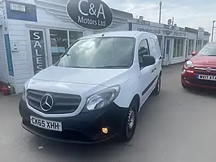 Used 2015 Mercedes-Benz Citan Blueefficiency Panel Van L2 White - Interior and Exterior details 4