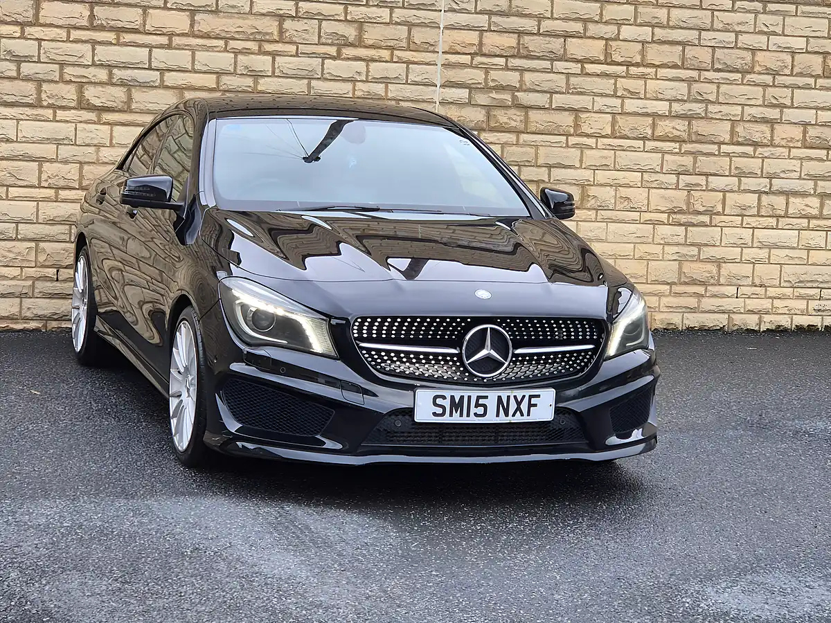 Used 2015 Mercedes-Benz Cla AMG Sport Coupe Black - Interior and Exterior details 11