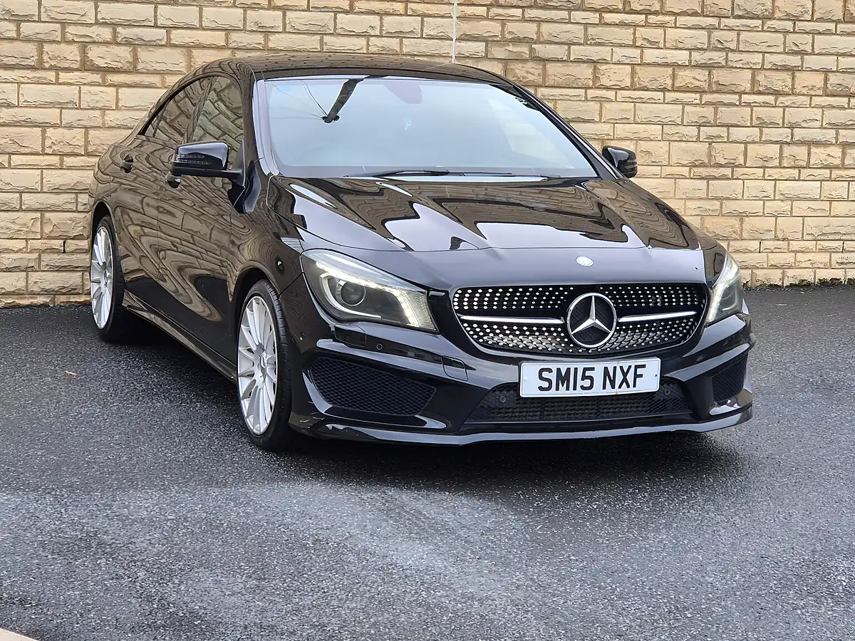 Used 2015 Mercedes-Benz Cla AMG Sport Coupe Black - Interior and Exterior details 12