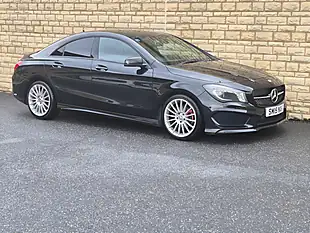 Used 2015 Mercedes-Benz Cla AMG Sport Coupe Black - Interior and Exterior details 15