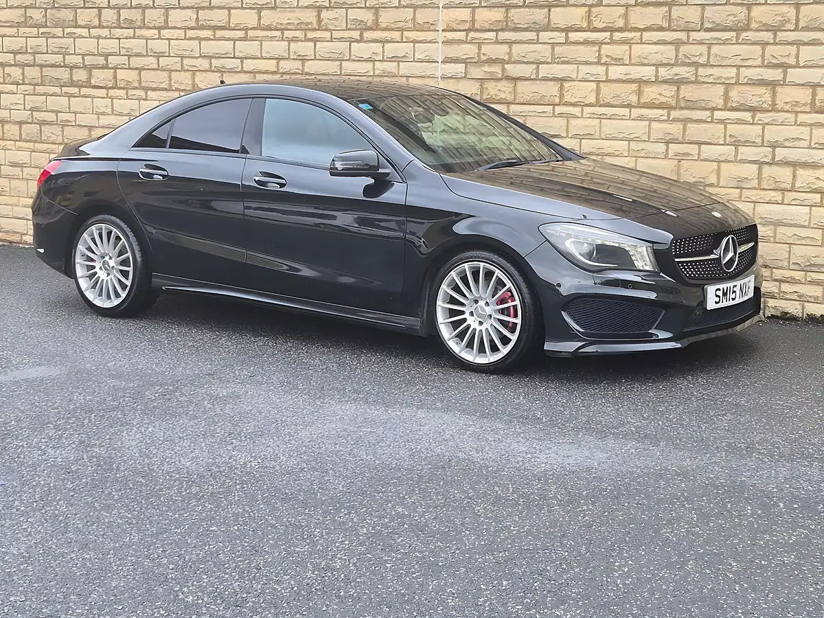 Used 2015 Mercedes-Benz Cla AMG Sport Coupe Black - Interior and Exterior details 15