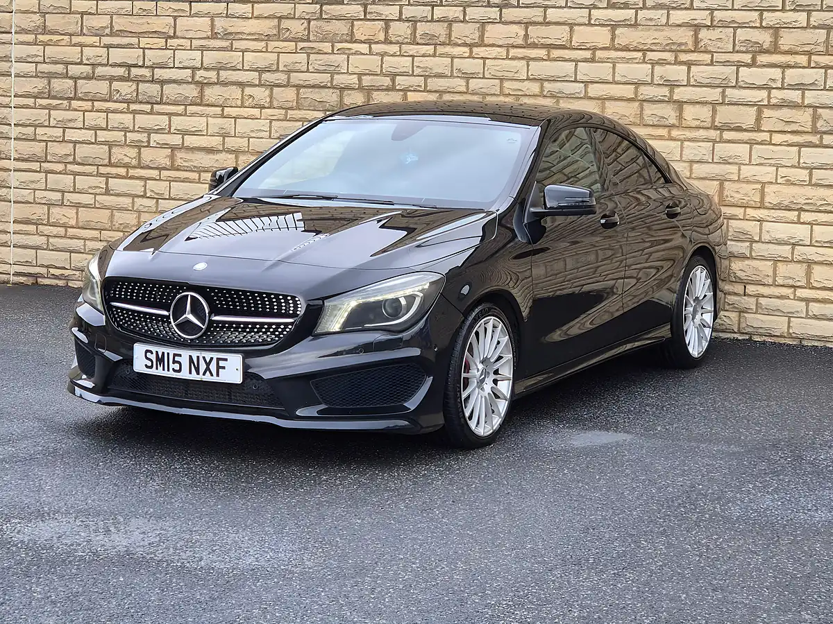 Used 2015 Mercedes-Benz Cla AMG Sport Coupe Black - Interior and Exterior details 5