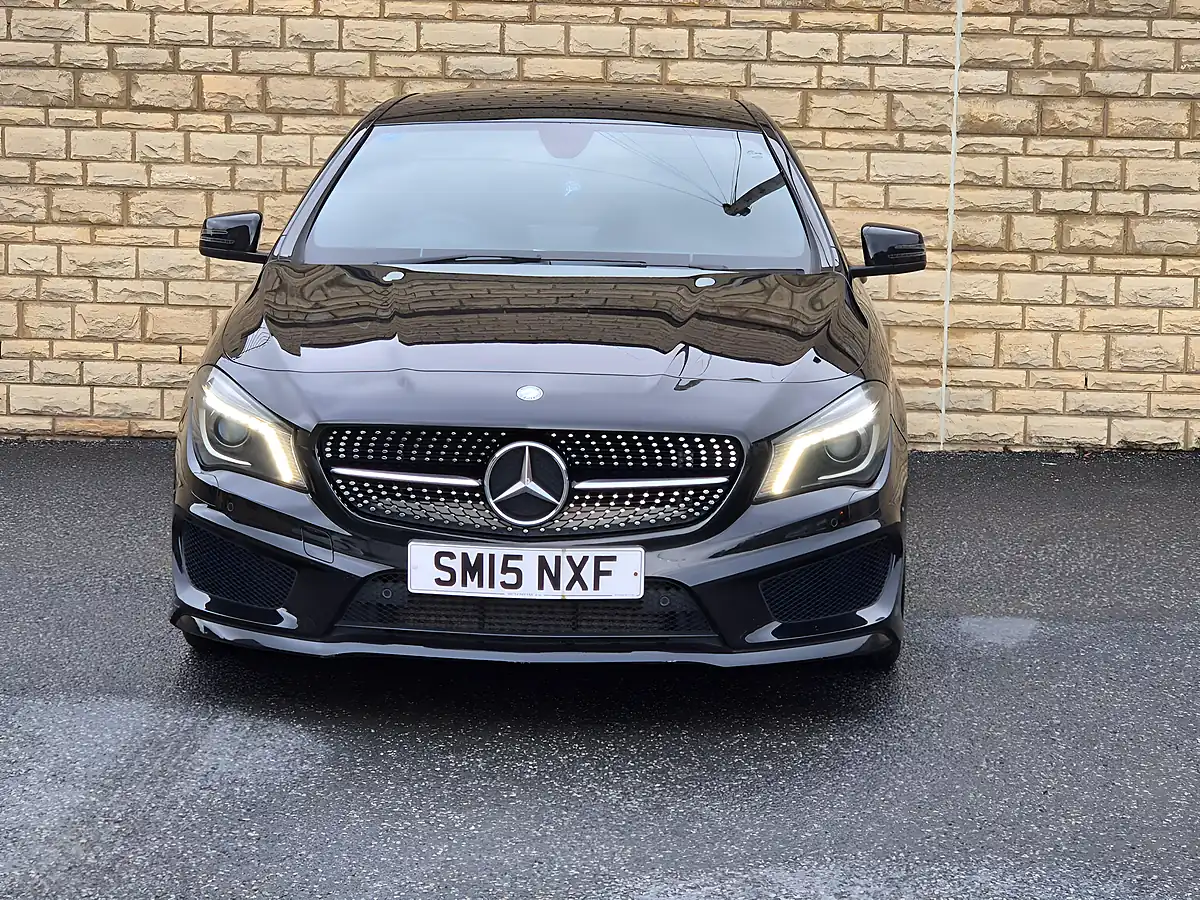 Used 2015 Mercedes-Benz Cla AMG Sport Coupe Black - Interior and Exterior details 8