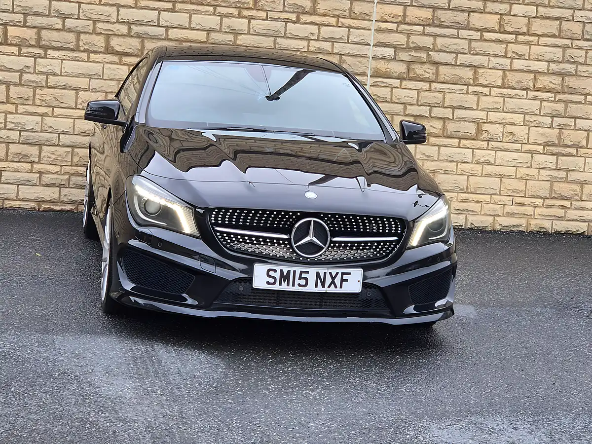Used 2015 Mercedes-Benz Cla AMG Sport Coupe Black - Interior and Exterior details 9