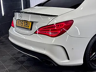 Used 2015 Mercedes-Benz Cla AMG Sport Coupe White - Interior and Exterior details 17