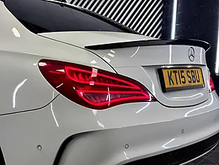 Used 2015 Mercedes-Benz Cla AMG Sport Coupe White - Interior and Exterior details 18
