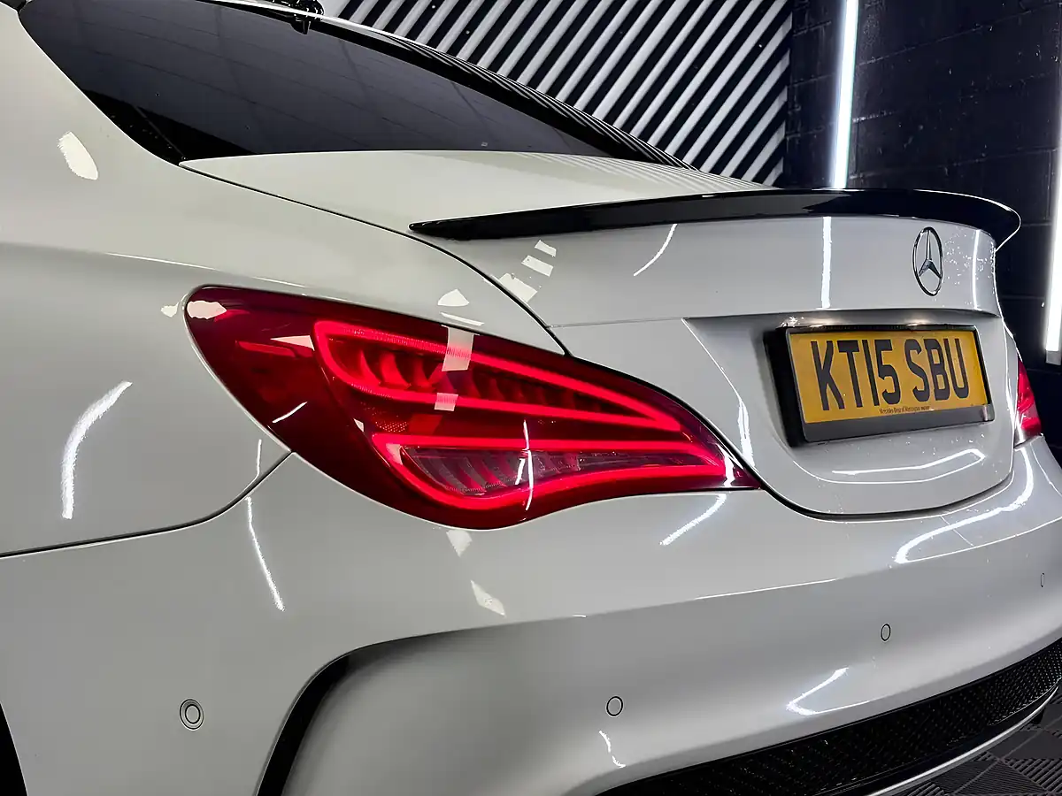 Used 2015 Mercedes-Benz Cla AMG Sport Coupe White - Interior and Exterior details 18