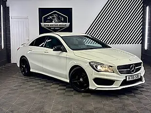Used 2015 Mercedes-Benz Cla AMG Sport Coupe White - Interior and Exterior details 2